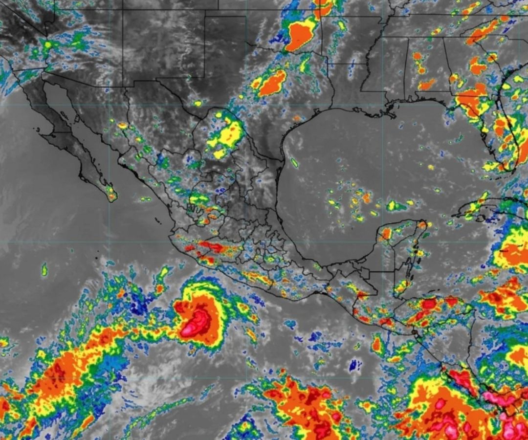 Conagua vigila depresion tropical 17E